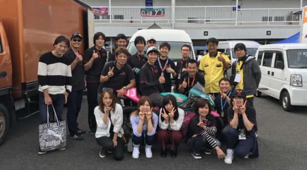 ２０１７全日本ロードレース選手権第8戦OKAYAMA決勝に行ってきました
